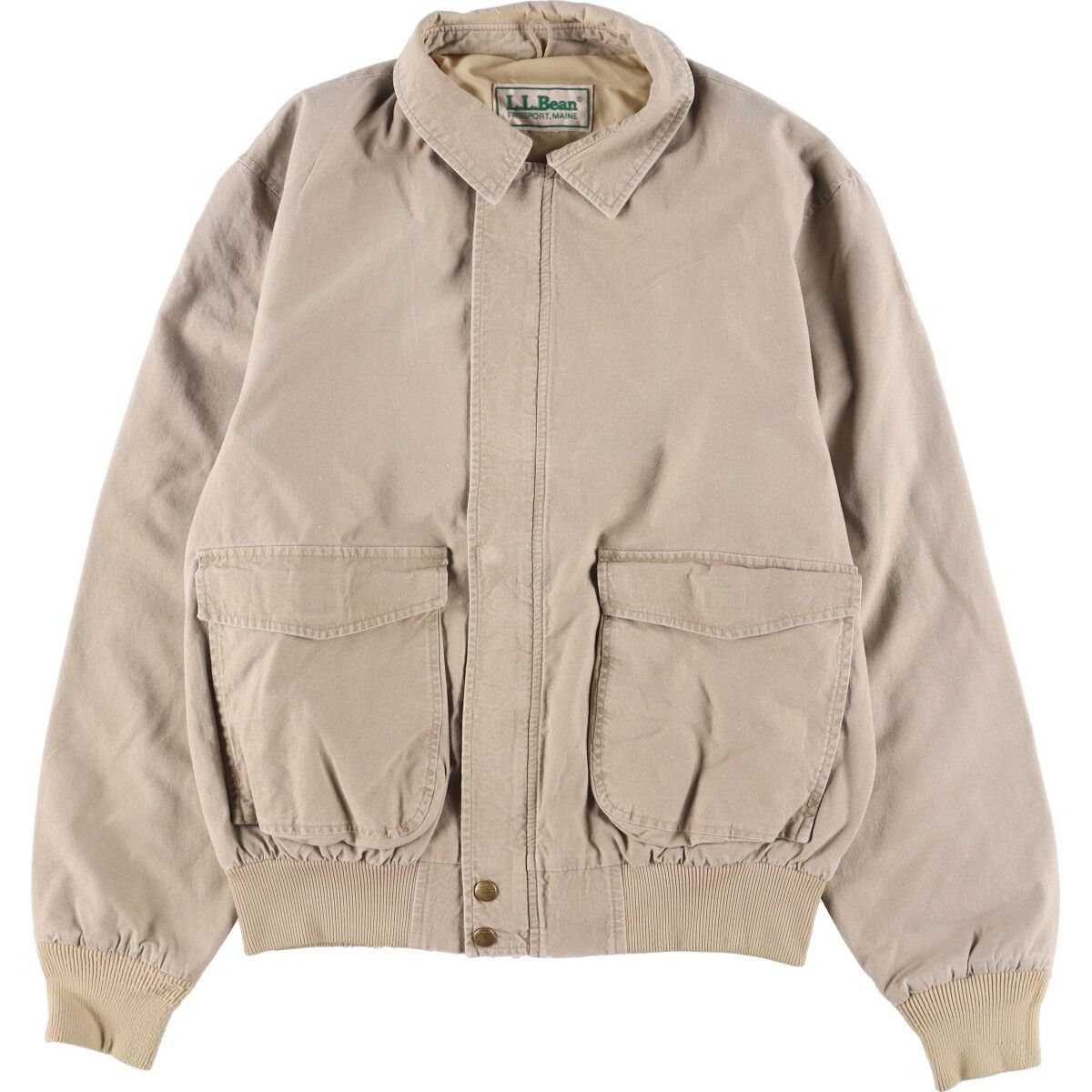 古着 80年代 エルエルビーン L.L.Bean A-2タイプ コットンジャケット 