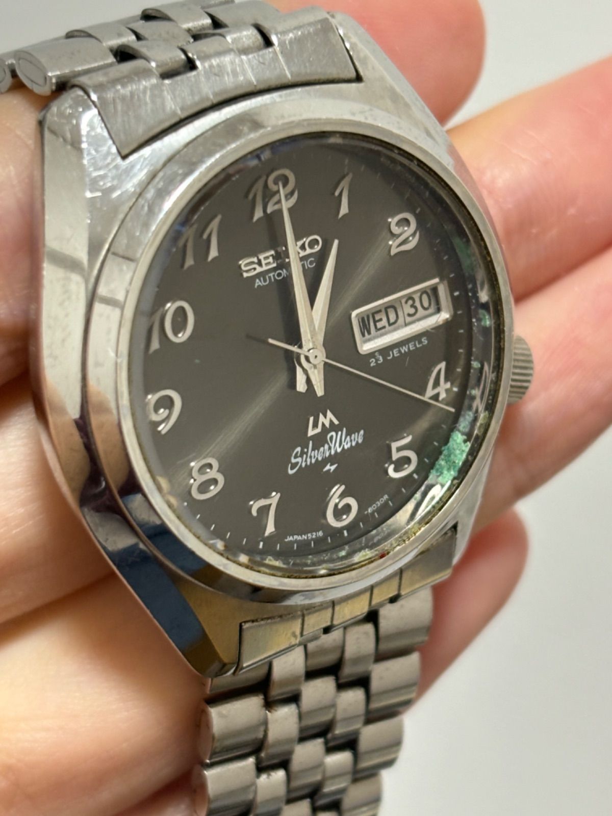 日差抜群 完動品 SEIKO LORDMATIC× Silver Wave - メルカリ 