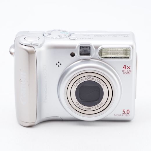 Canon キヤノン PowerShot パワーショット A530 単三電池駆動 