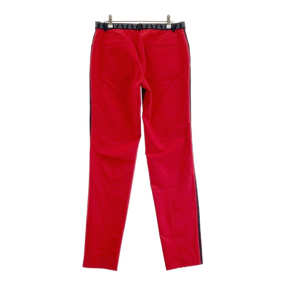 サイズ 42 LANVIN SPORT ランバン スポール ロングパンツ レッド系 240101523382 ゴルフウェア レディース ストスト