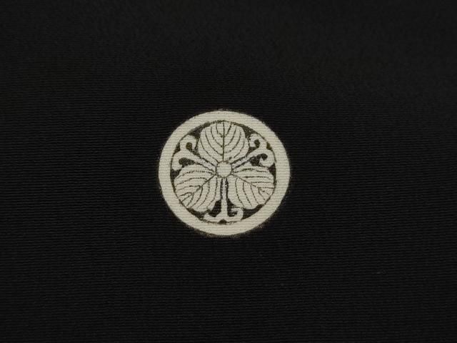 平和屋着物○本加賀友禅作家 宮野勇造 黒留袖 飛鶴風景文