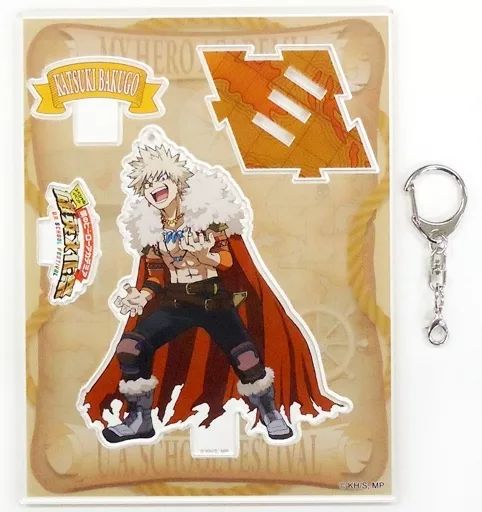 中古】キーホルダー・マスコット(キャラクター) 爆豪勝己 アクリル 