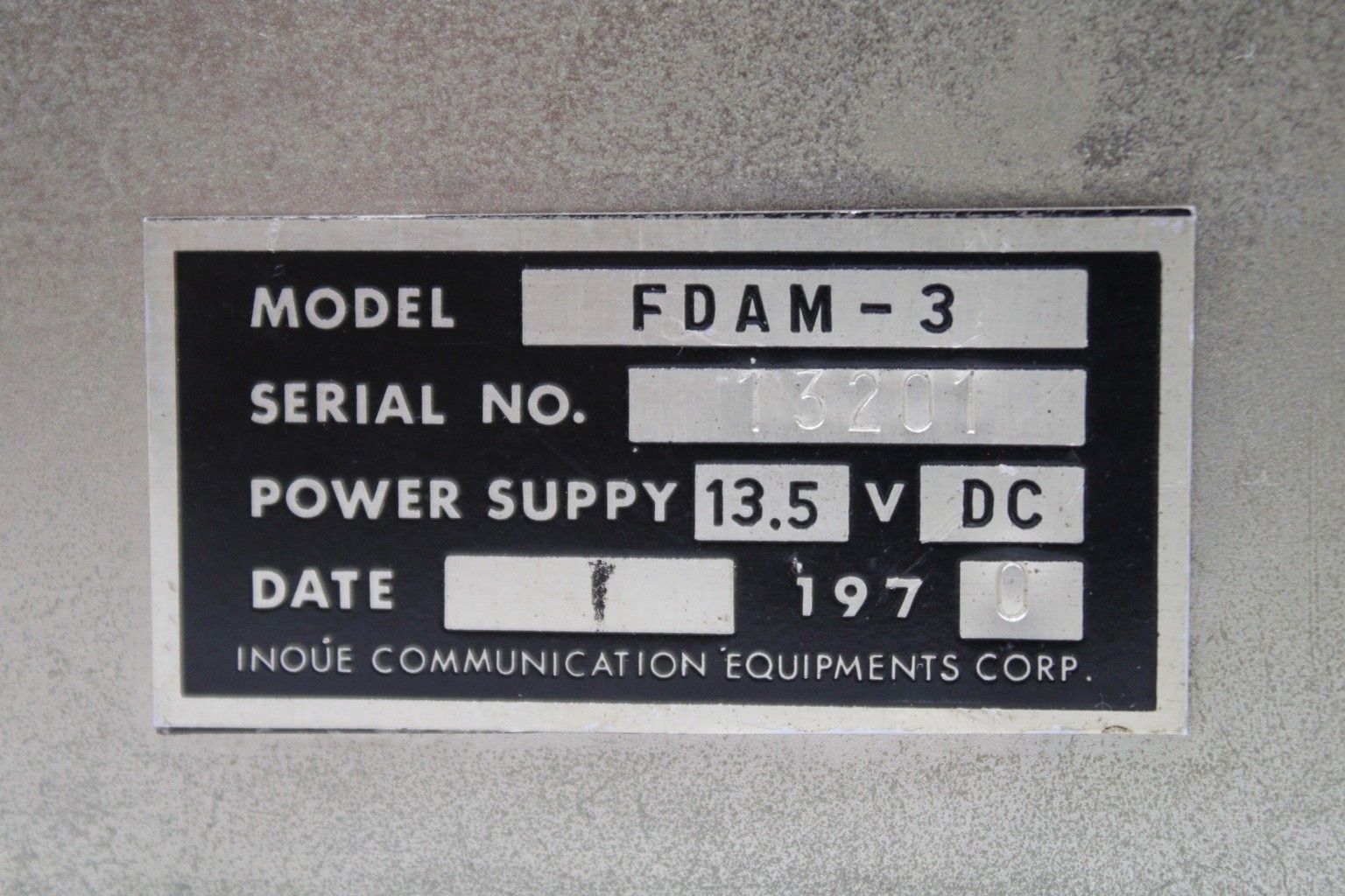現状品 井上電機製作所 FD-AM3 FM トランシーバー  アイコム ICOM アマチュア 無線機 ITXMKIQTF7CQ-D-B00-byebye 現状品 井上電機製作所 FD-AM3 FM トランシーバー アイコム ICOM