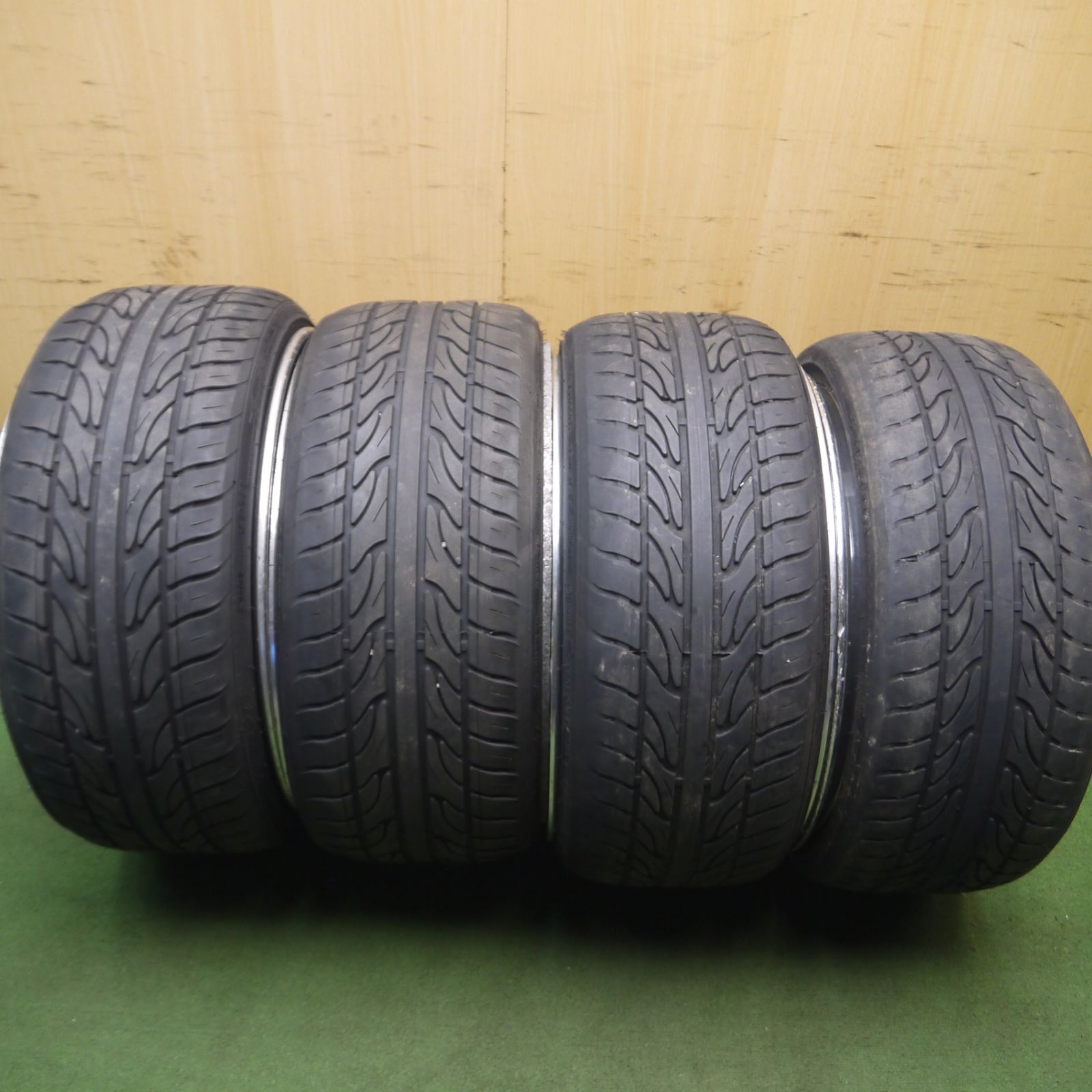 送料無料* 4本価格！21年☆WORK LANVEC LM1 225/30R20 ハイダ HD921 
