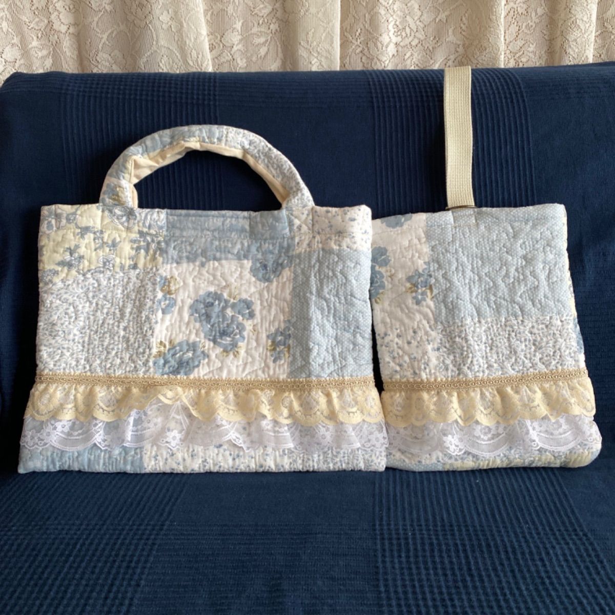 レッスンバッグ＆上履き入れ セット-14 撥水 入園入学 3点セット レッスンバッグ 上履き入れ 体操着袋 大きめ