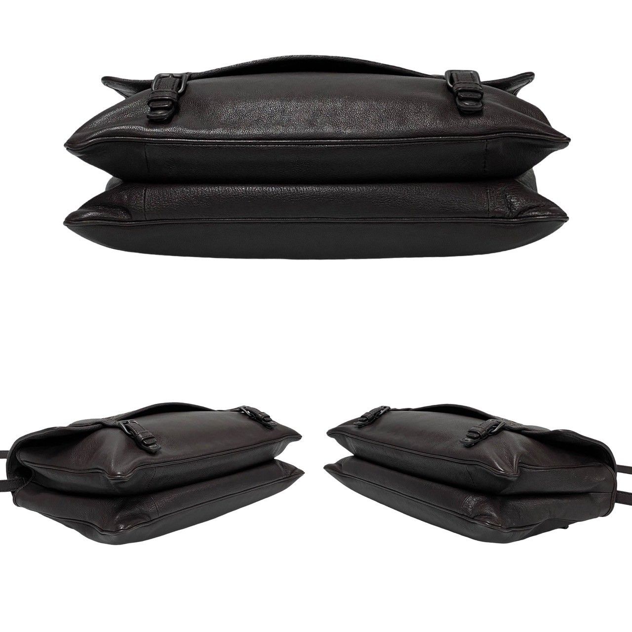 極 美品 BOTTEGA VENETA ボッテガヴェネタ イントレチャート レザー