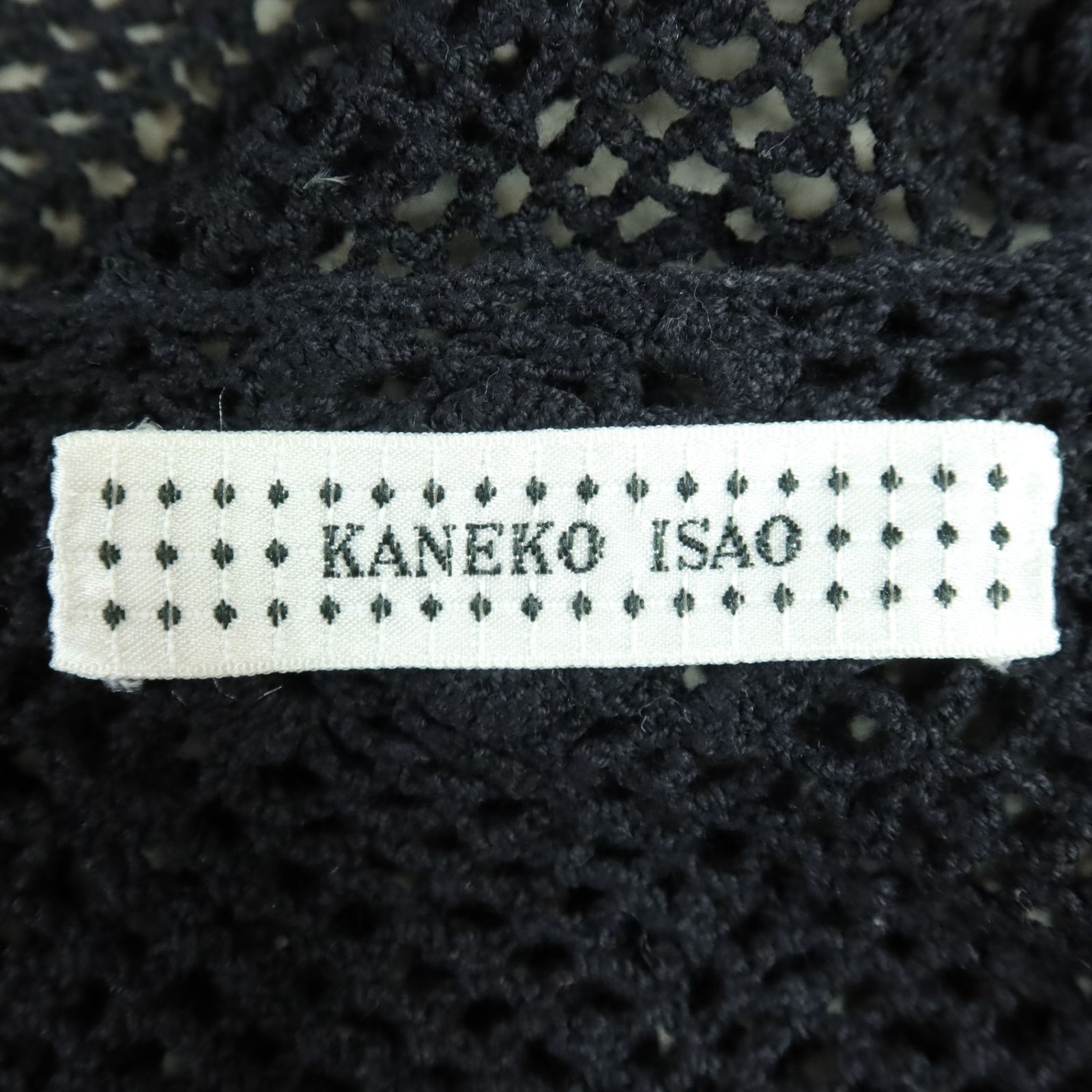 KANEKO ISAO☆カーディガン お花モチーフかわいい♪レース編み