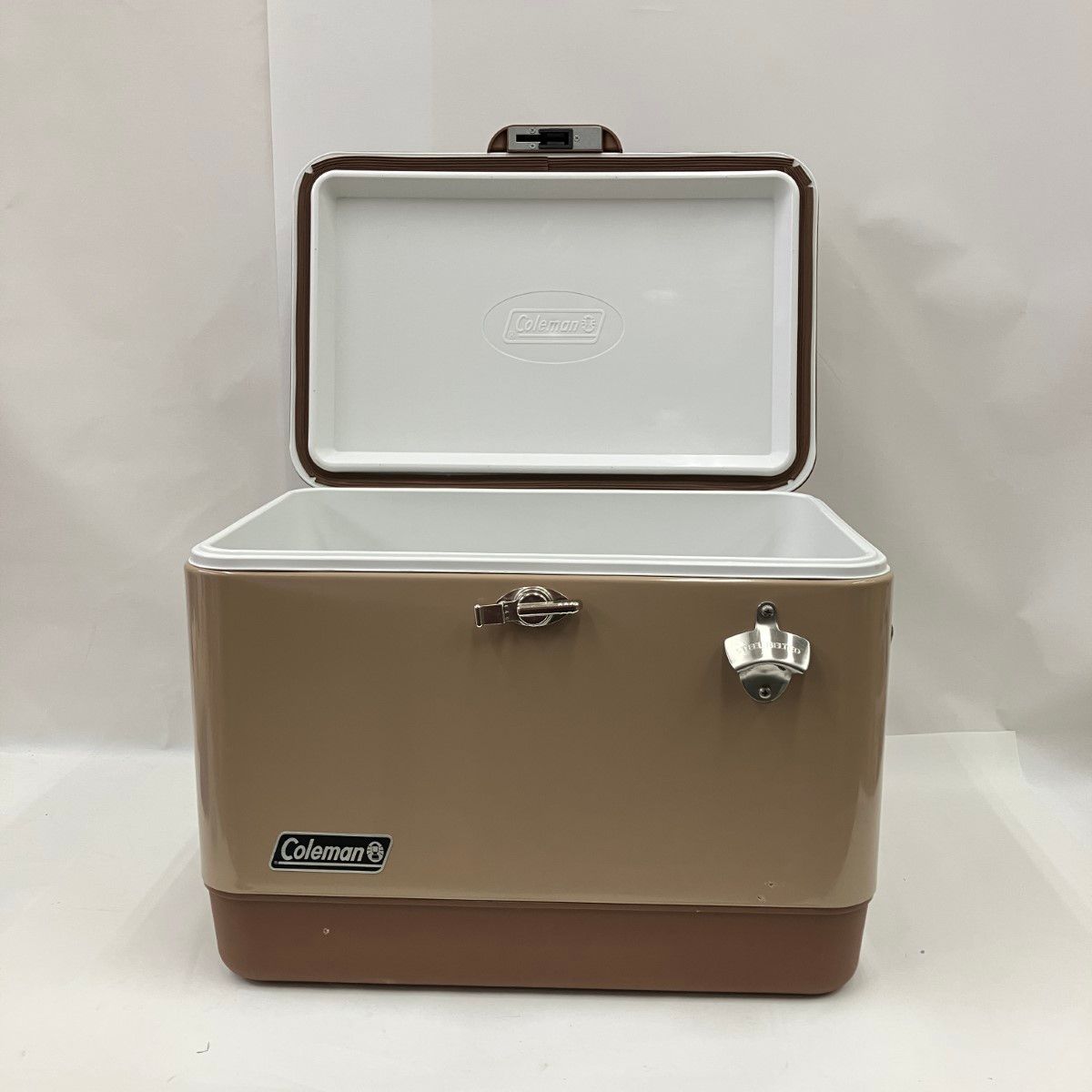 新品未開封】Coleman コールマン スチールベルトクーラー バターナッツ 