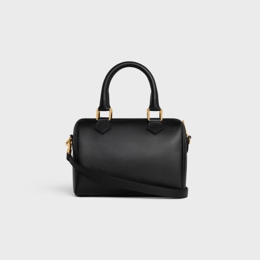 新品 CELINE セリーヌ スモール ボストン トリオンフ ブラック