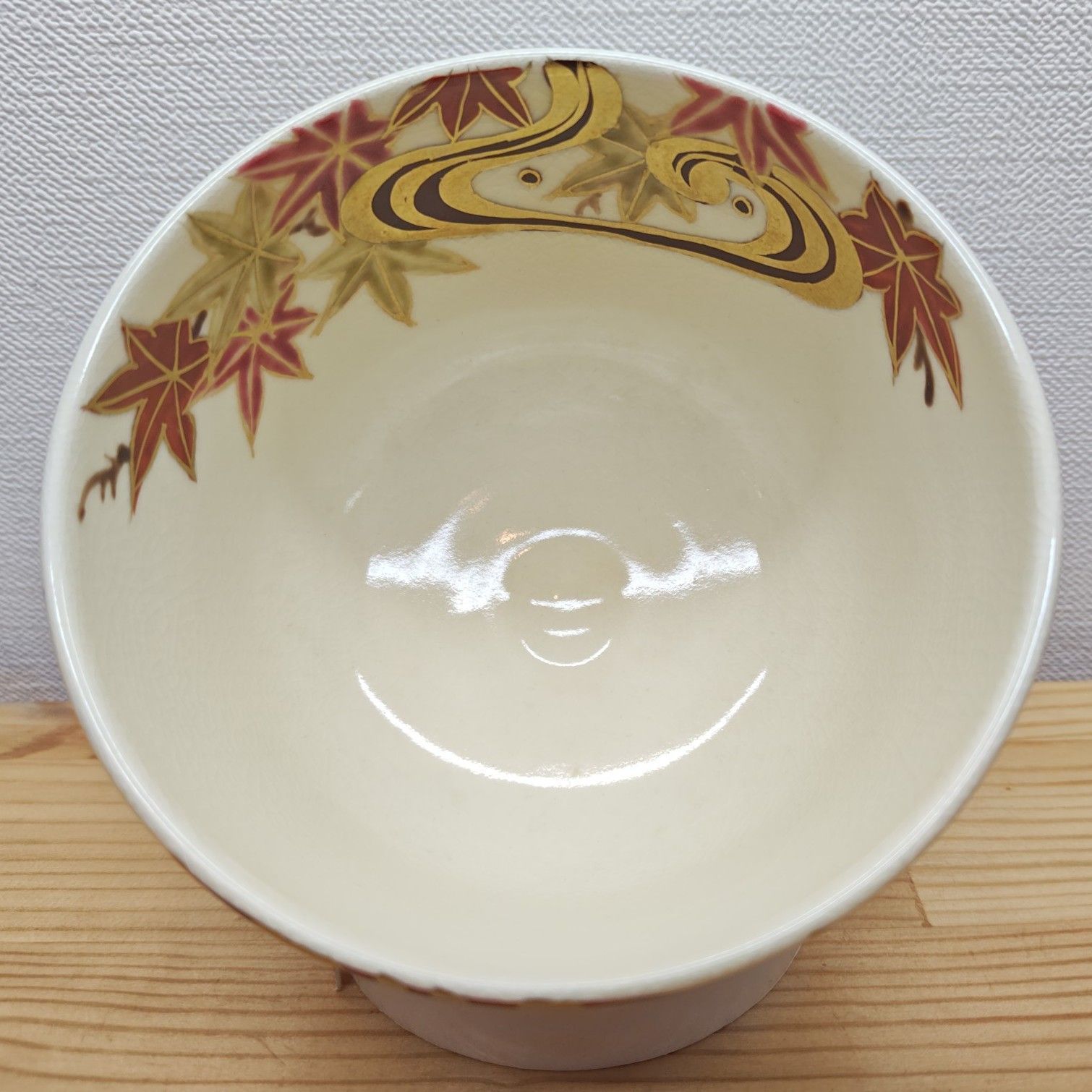 逢絢亭 茶道具 茶碗 京焼 仁清 流水紅葉の図 加藤如水 共箱入り WWW_IBETON_RU