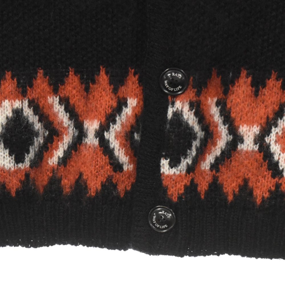 トップス RATS NATIVE MOHAIR KNIT CARDIGAN ミッチー様専用RATS NATIVE MOHAIR KNIT CARDIGAN