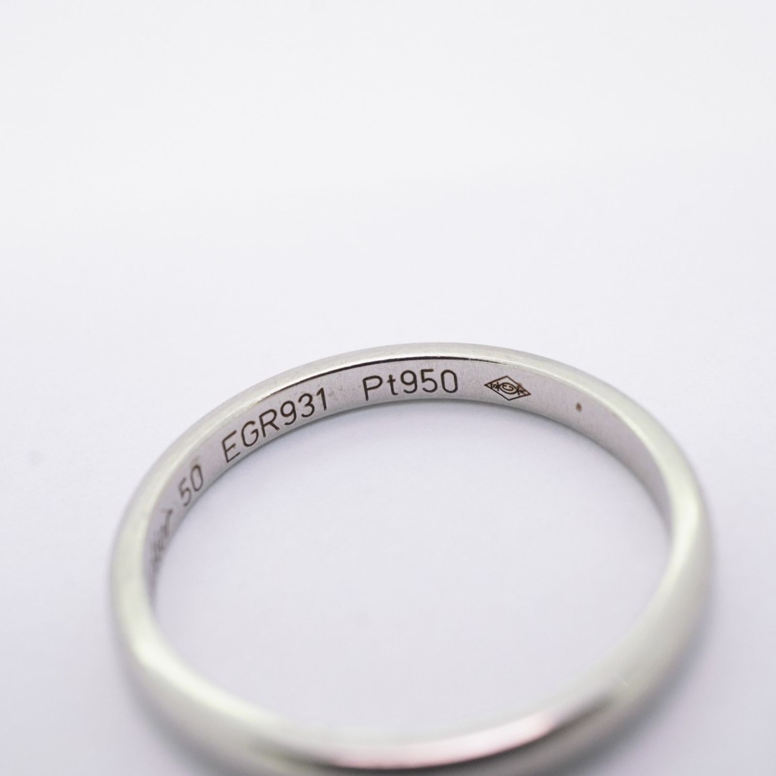 カルティエPt950 プラチナリング#50 Cartier カルティエ ラブリング 1Pダイヤモンド Pt950 #52 11.5