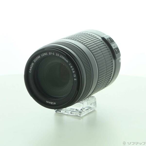 Canon EF-S 55-250mm f/4-5.6 IS レンズ 品〕 Canon EF-S 55-250mm F4-5.6 IS II【344】 卸売