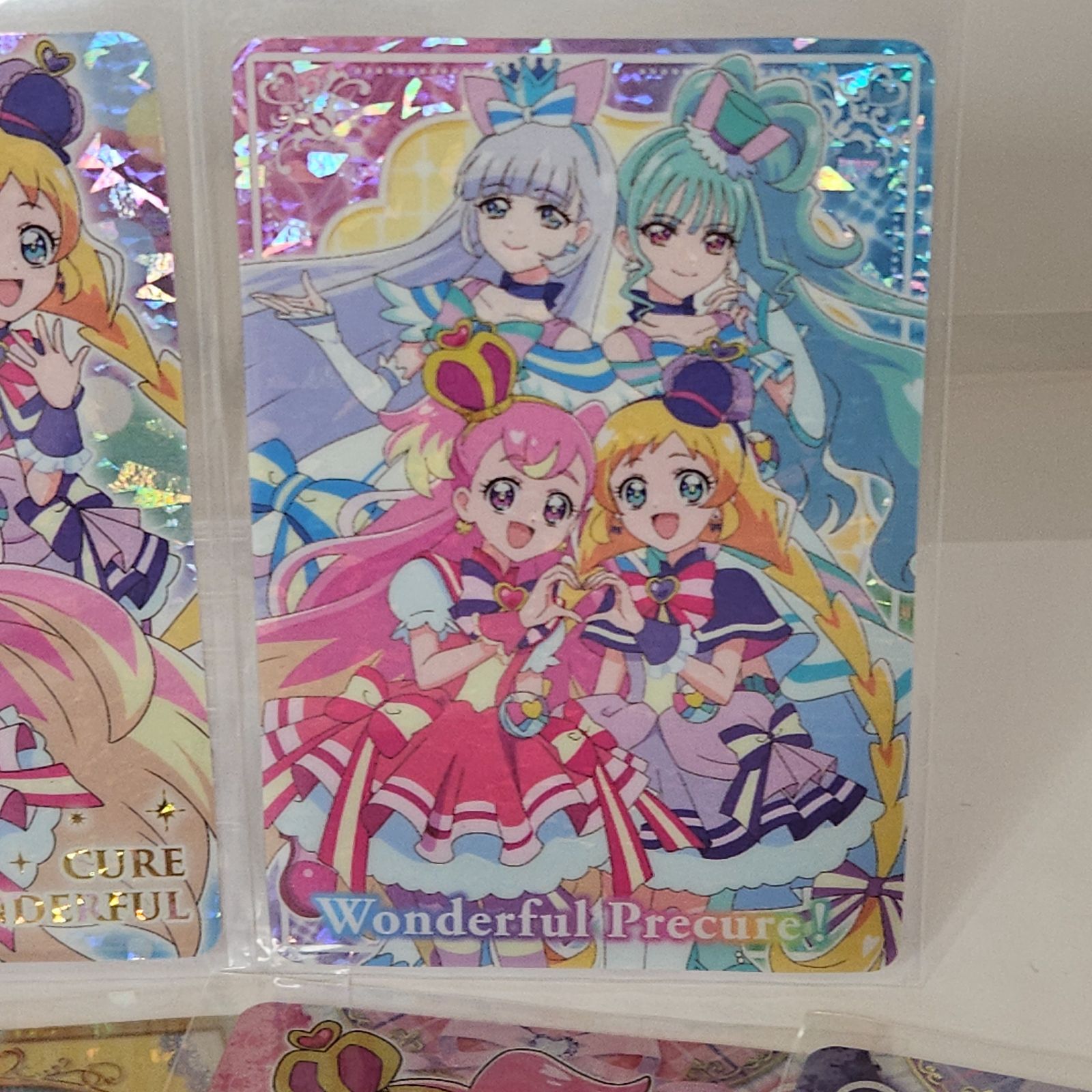 プリキュアオールスターズ キラキラカードグミ わんたふるぷりきゅあ カード ホロレア 含む 6枚セット