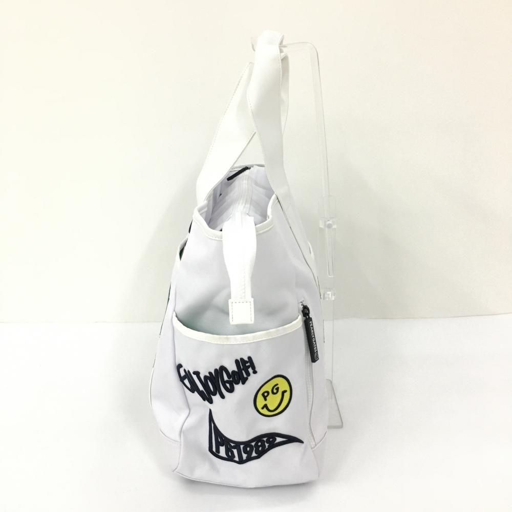 ☆特価☆【美品】パーリーゲイツ ロッカーバッグ 白×イエロー ニコ