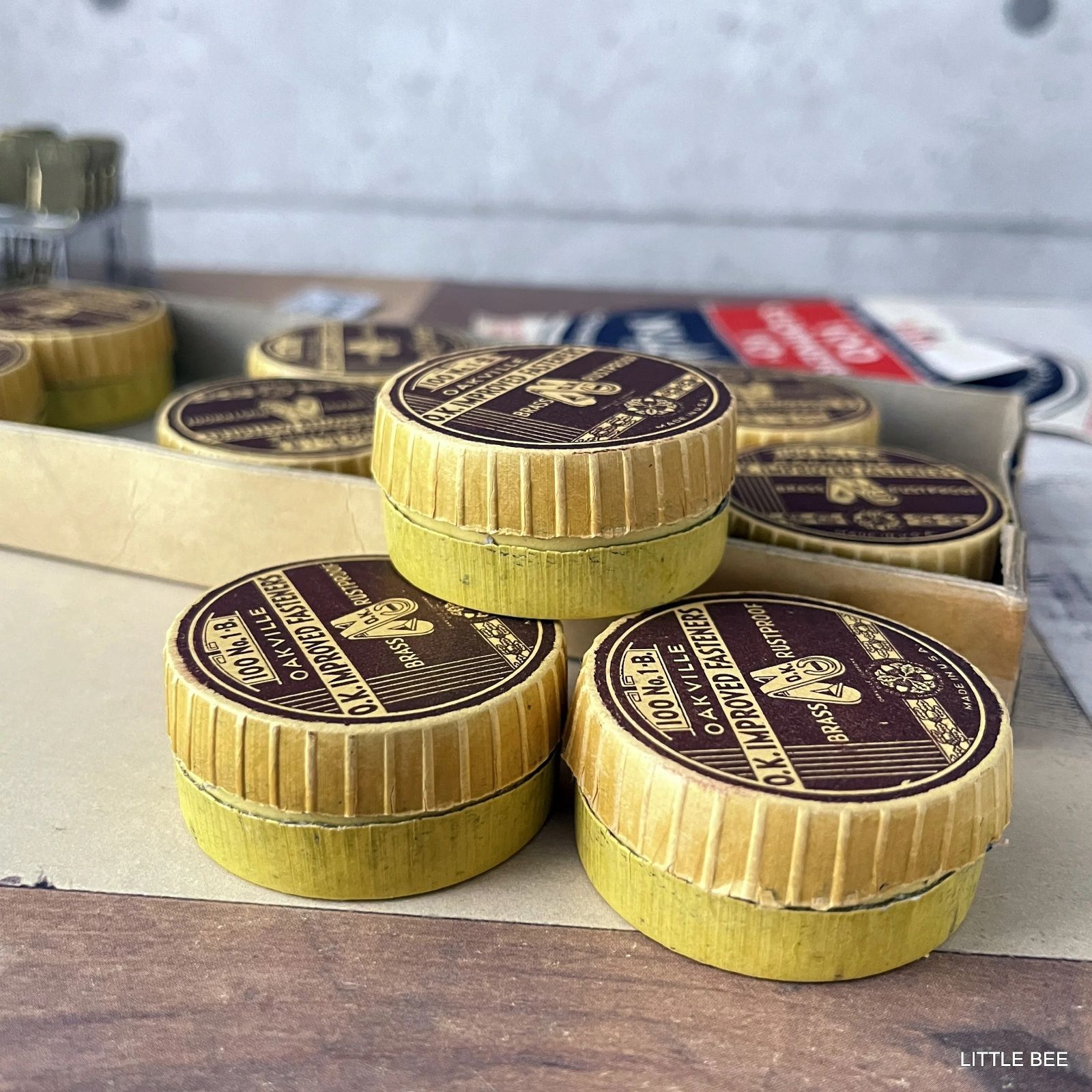 アンティーク ペーパークリップ アメリカ ロックソルト