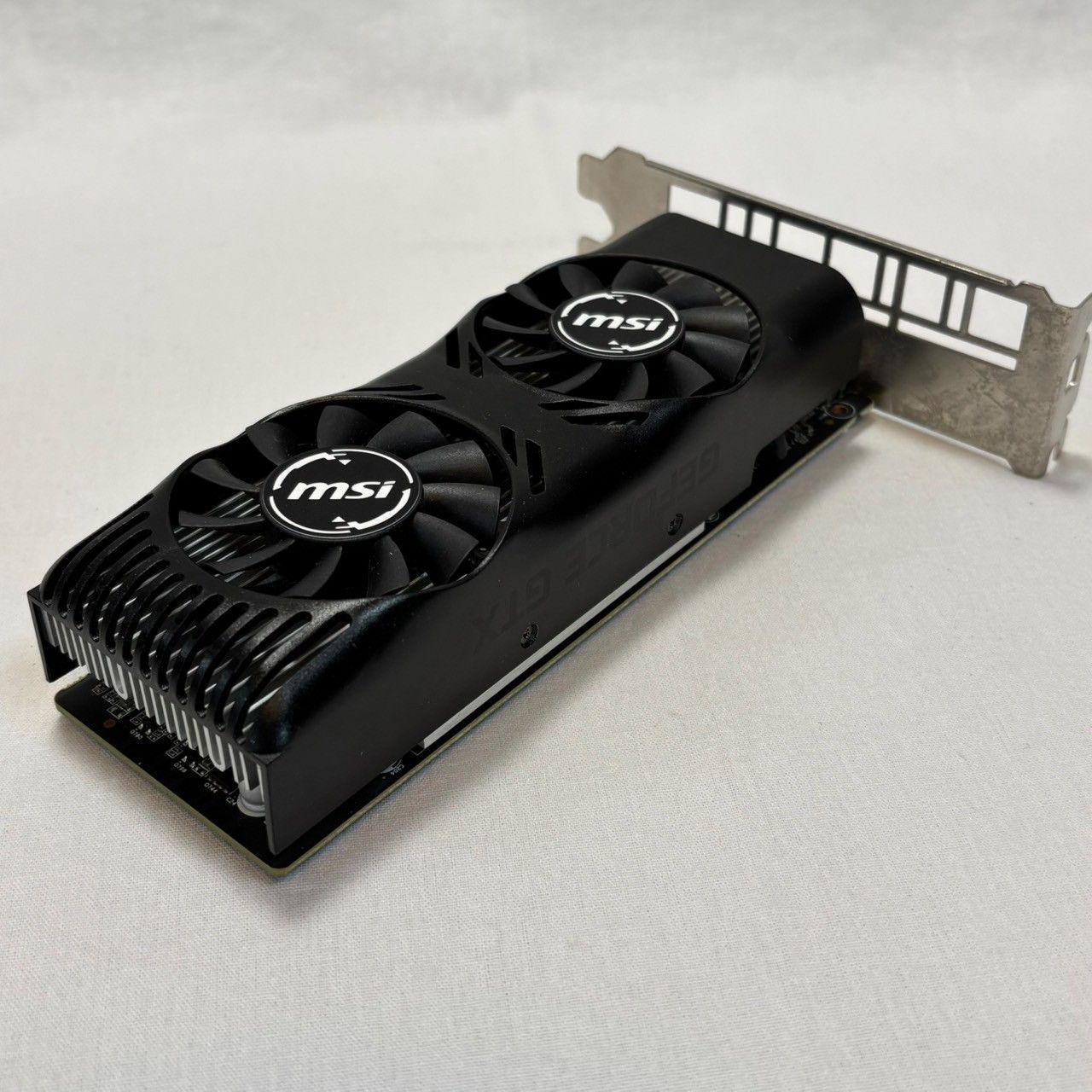 MSI|GeForce|GTX|1650|LP|4GB|GDDR5|ロープロファイルモデル|箱|説明書付|No.612