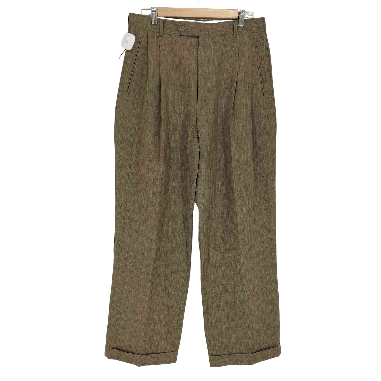 ユーズドフルギ USED古着 JOHN RAPHAEL 2タックスラックス メンズ  48/42L
