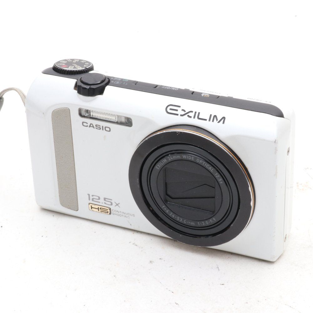CASIO デジタルカメラ EXILIM 1610万画素 光学ズーム12 5倍 EX ZR 200 WE
