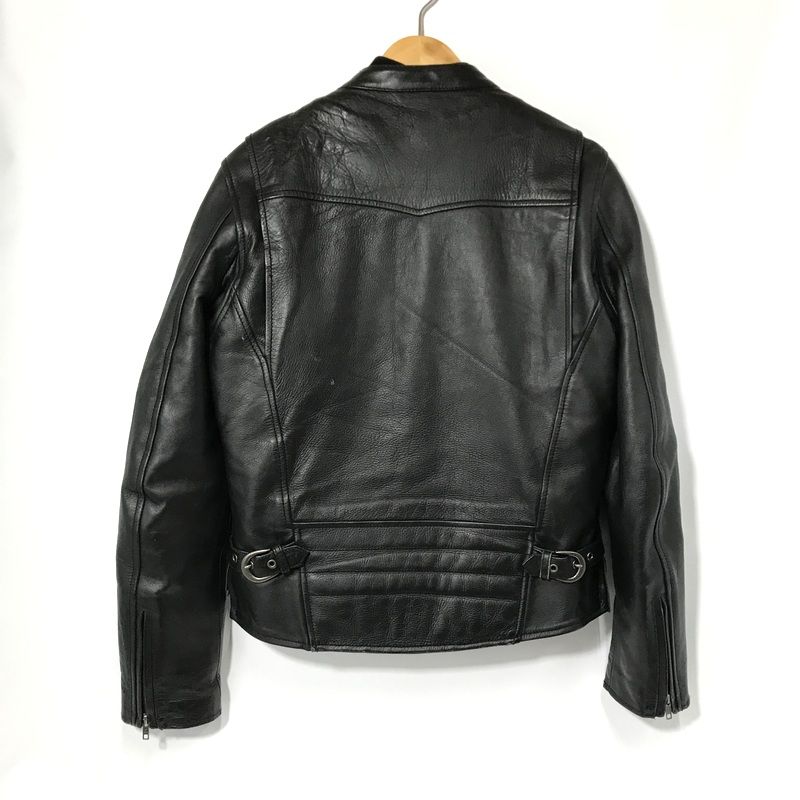 Liugoo Leathers シングルライダース レザージャケット ライナー付き 