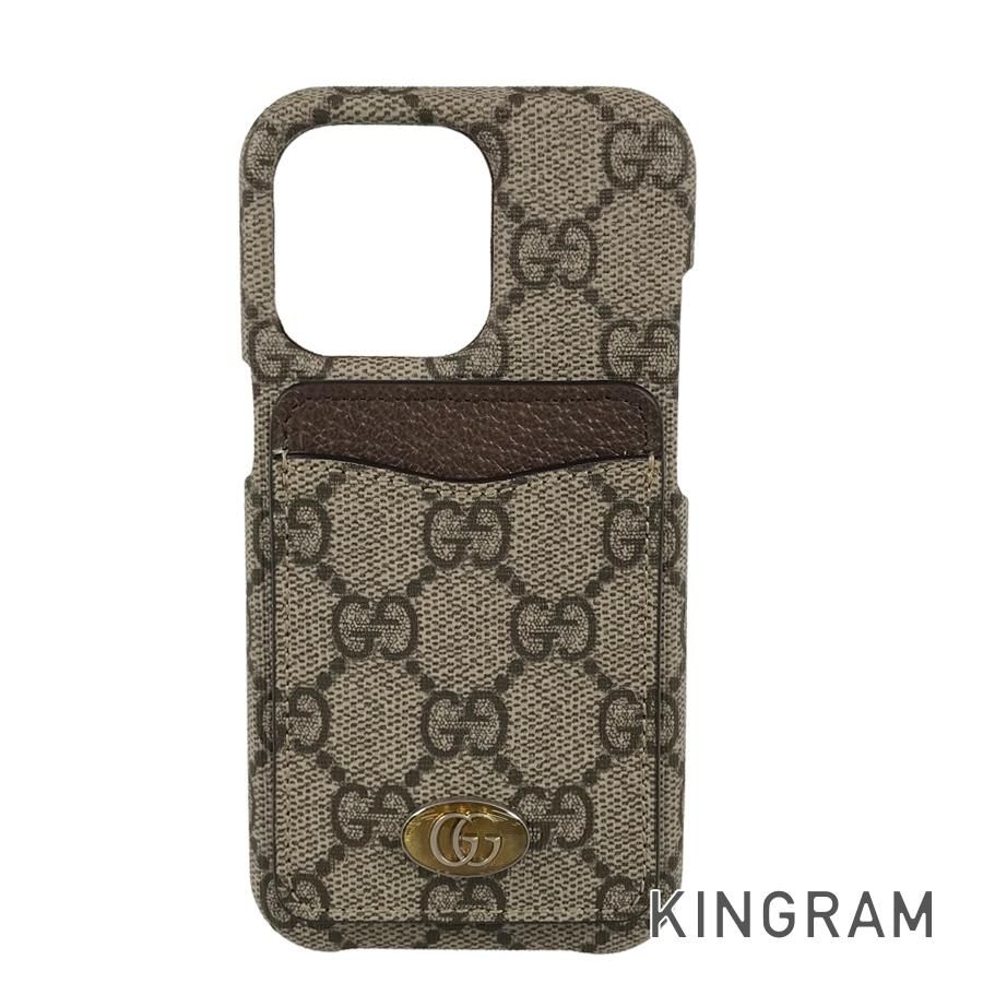 グッチ GUCCI GGスプリーム iPhone13 701583 PVC スマホケース ftj