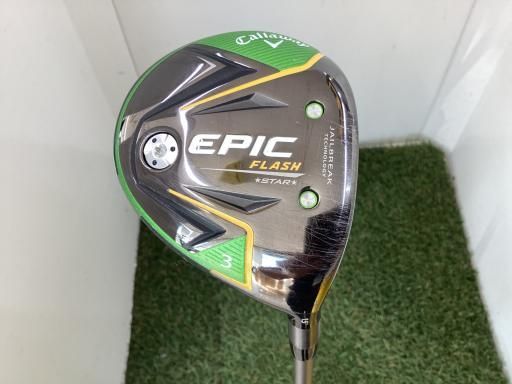 Callaway - Callaway EPIC FLASH STAR 3W 中古品 認定中古] EPIC FLASH STAR フェアウェイウッド | 認定中古