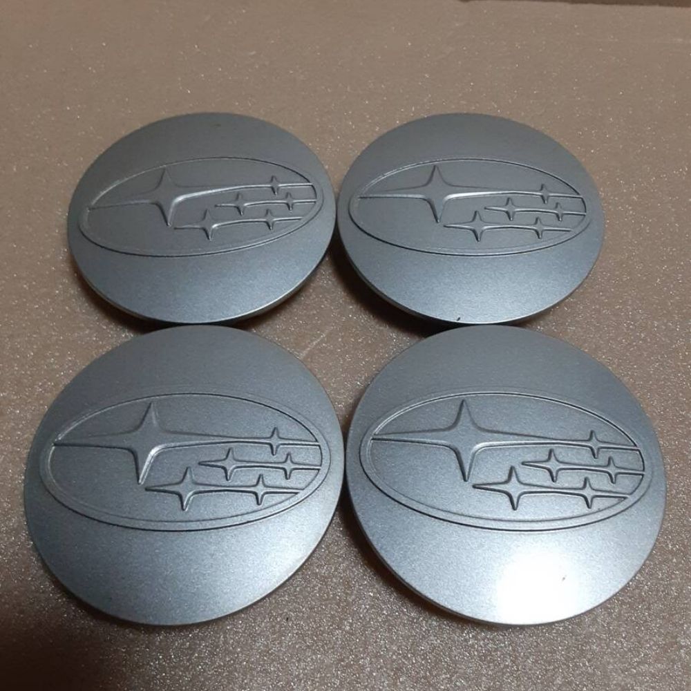 【最安値挑戦】 スバル 純正 SUBARU 正規 ホイールセンターキャップ 4個入り レガシィ BP BL 2003-2009 アウトバック BP 2003-2009 フォレスター SH 2008-2012 パーツ エンジン タイヤ カスタム 色