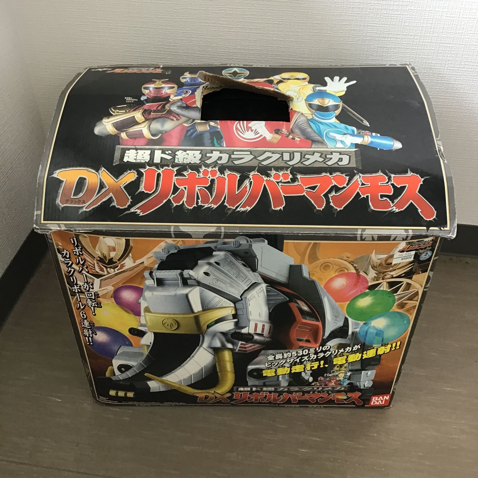 超ド級カラクリメカ　DXリボルバーマンモス　忍風戦隊ハリケンジャー Amazon.co.jp: 超ド級カラクリメカ DXリボルバーマンモス 忍風