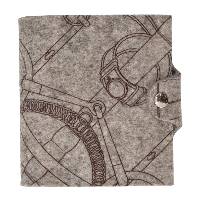 エルメス ユリスミニ フェルト レディース グレー