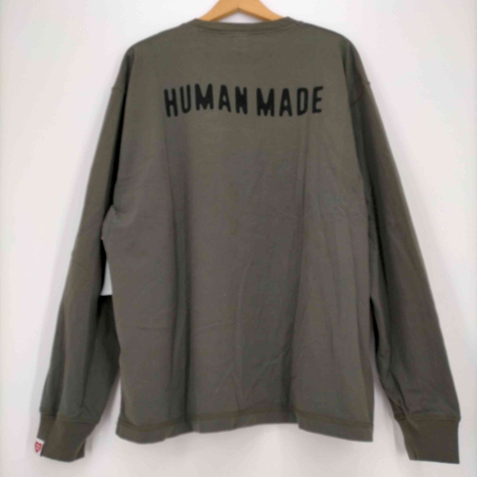 ヒューマンメイド HUMAN MADE バックプリント ヘンリーネックロング 