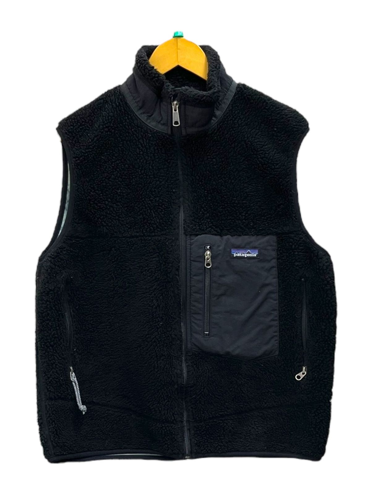 patagonia ベスト M ブラック patagonia (パタゴニア) 2000年製 レトロXフリースベスト