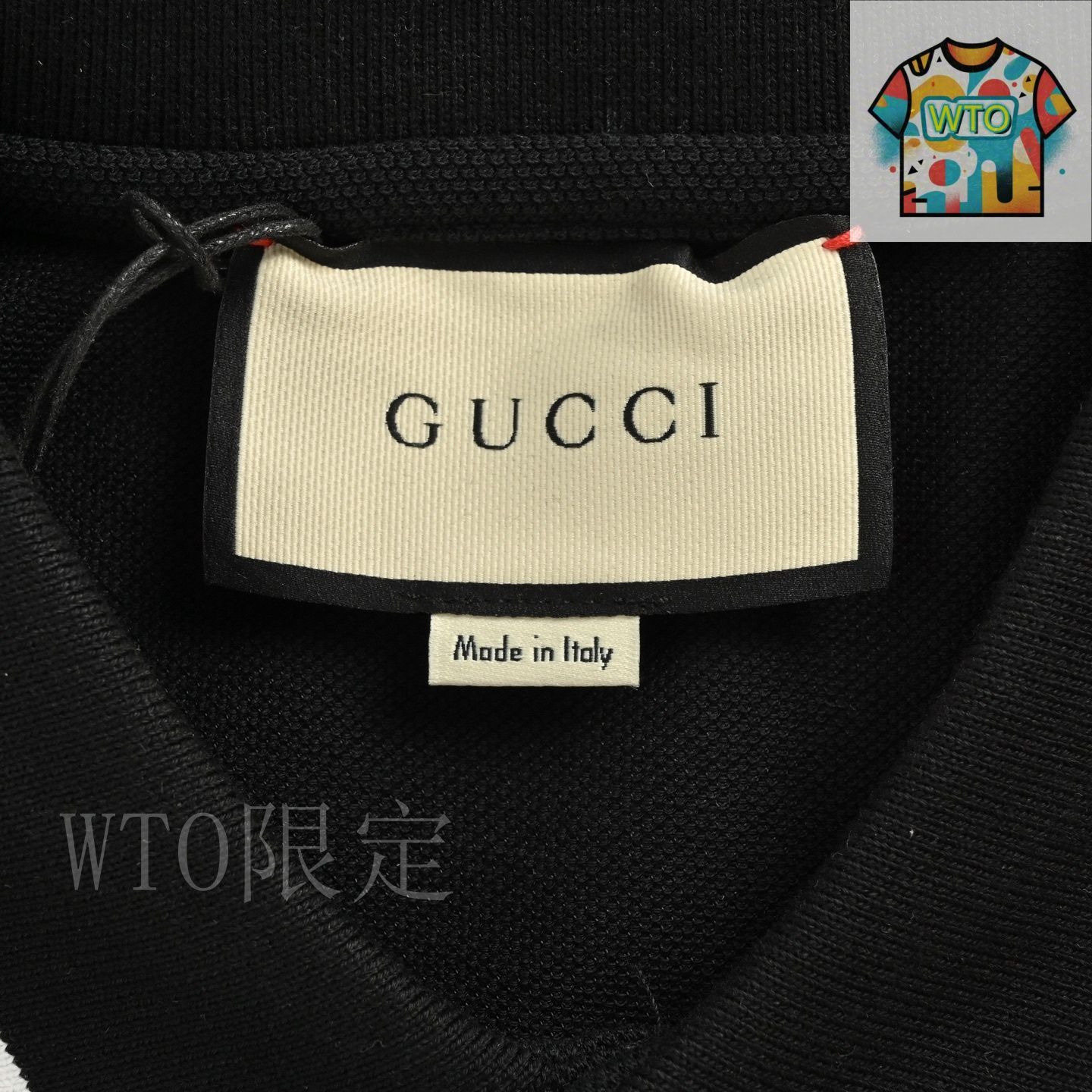 洋服通販 - 新作アイテムを 今日特価】Gucci ポケット炎刺繍ポロシャツ-1 辰年限定 2024SS トップス