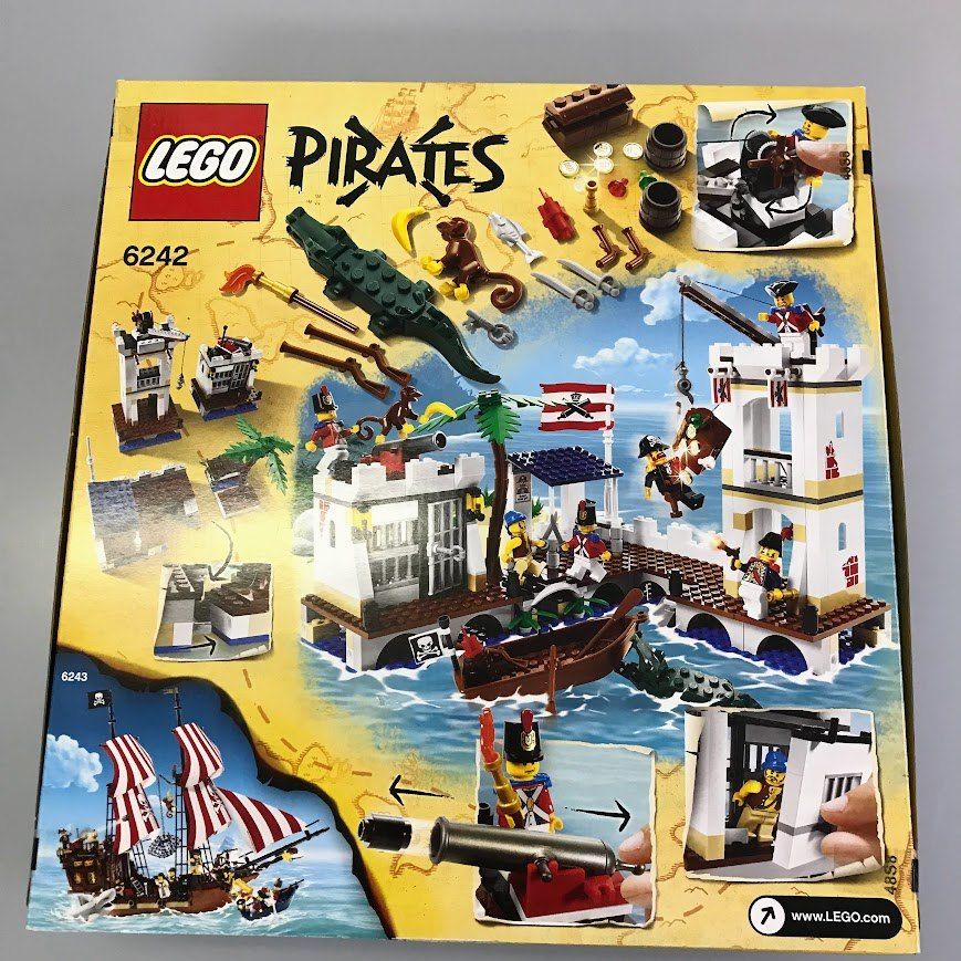 正規品 新品未開封 LEGO レゴ パイレーツ 6242 海兵隊の砦 廃盤品 レア  
