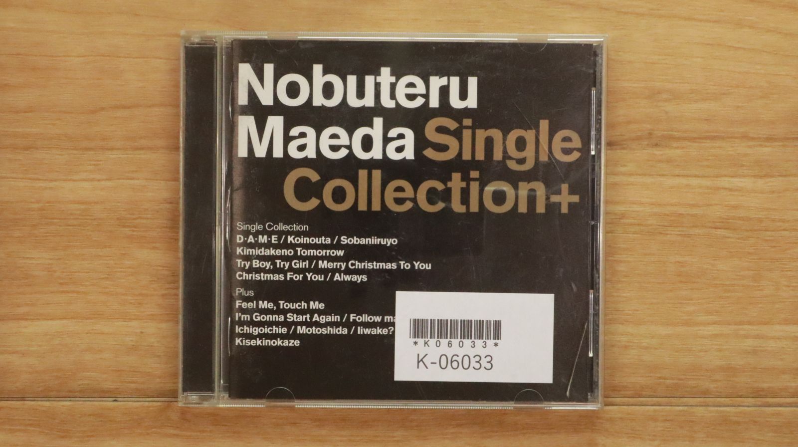 国内盤CD☆前田亘輝/Nobuteru Maeda□ Single Collection+