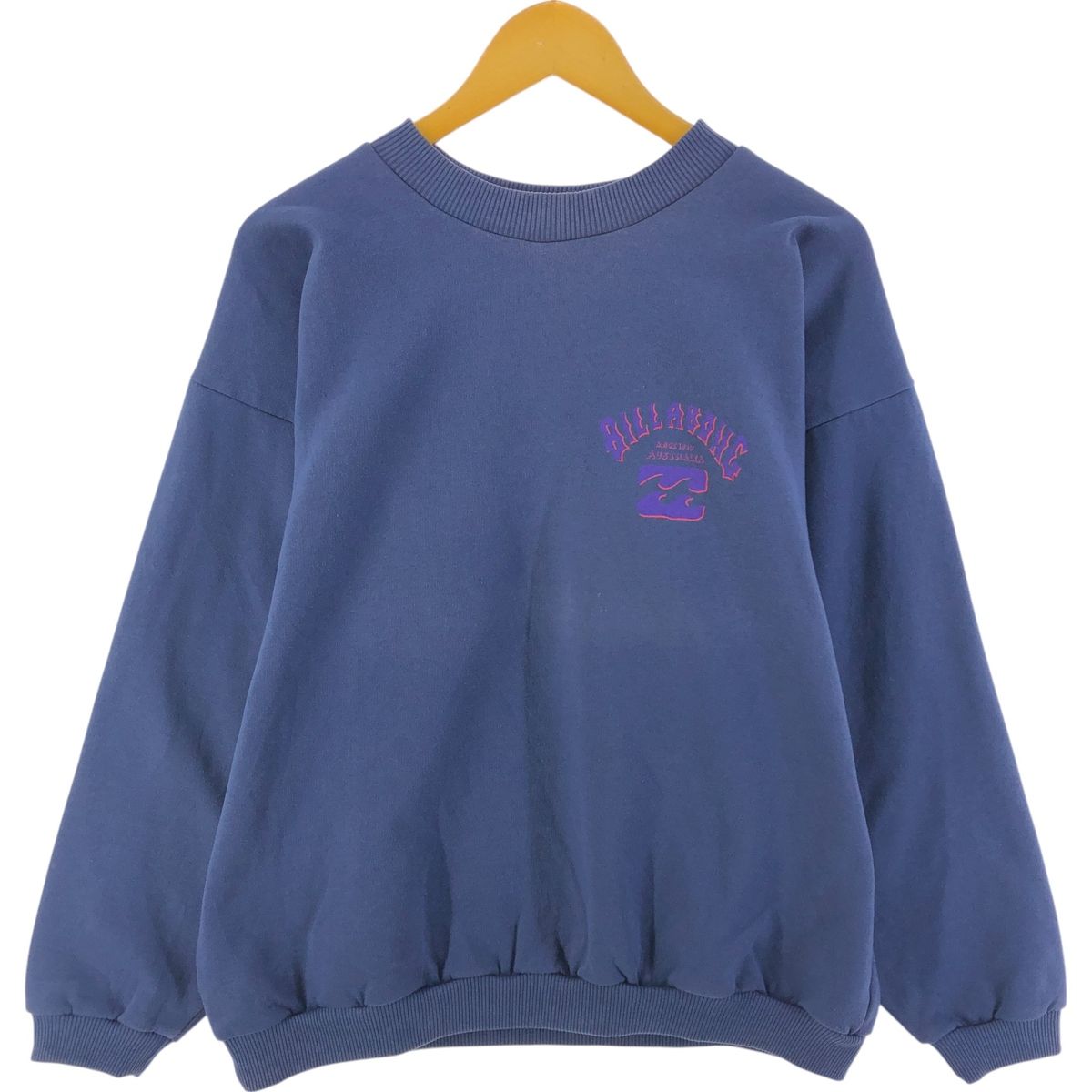 古着 90年代 ビラボン BILLABONG バックプリント ロゴスウェットシャツ トレーナー メンズM相当 ヴィンテージ/eaa524842