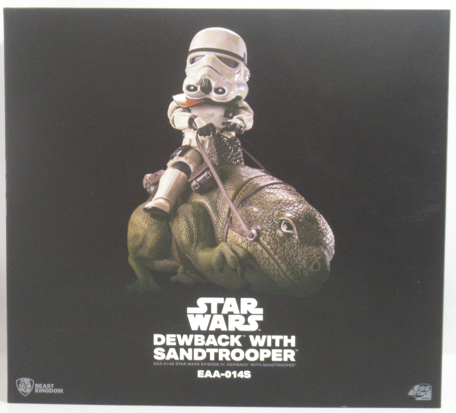 BEAST KINGDOM EGG ATTACK ACTION DEWBACK u0026 SANDTROOPER SQUAD LEADER #022