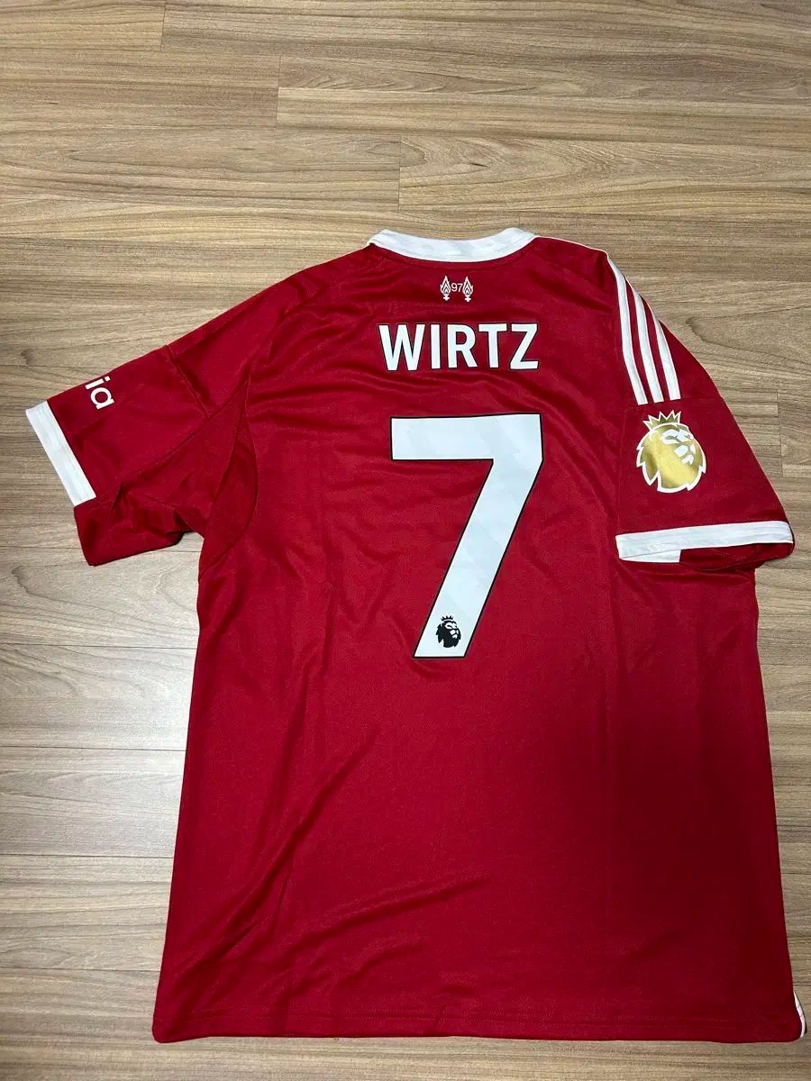 25/26 リヴァプール WIRTZ #7 オーセンティック タグ付 Lサイズ 25/26 リヴァプールユニフォームサード 7番 WIRTZ フロリアン
