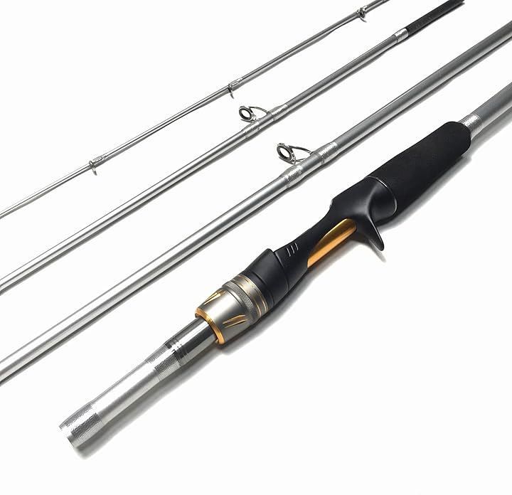 EVA 7ft (2.1m) スピニングロッド 3ピース (ML) バスロッド シーバスロッド トラウトロッド ロックフィッシュロッド ルア 3WAY EVA スピニングロッド ML(3WAY EVA 7ftスピニングロッド2ピース