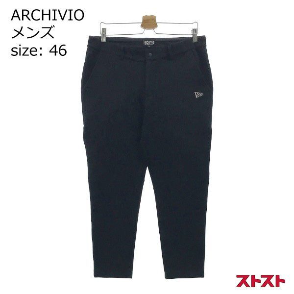 ARCHIVIO アルチビオ ×NEW ERA スウェット パンツ ブラック系 46 
