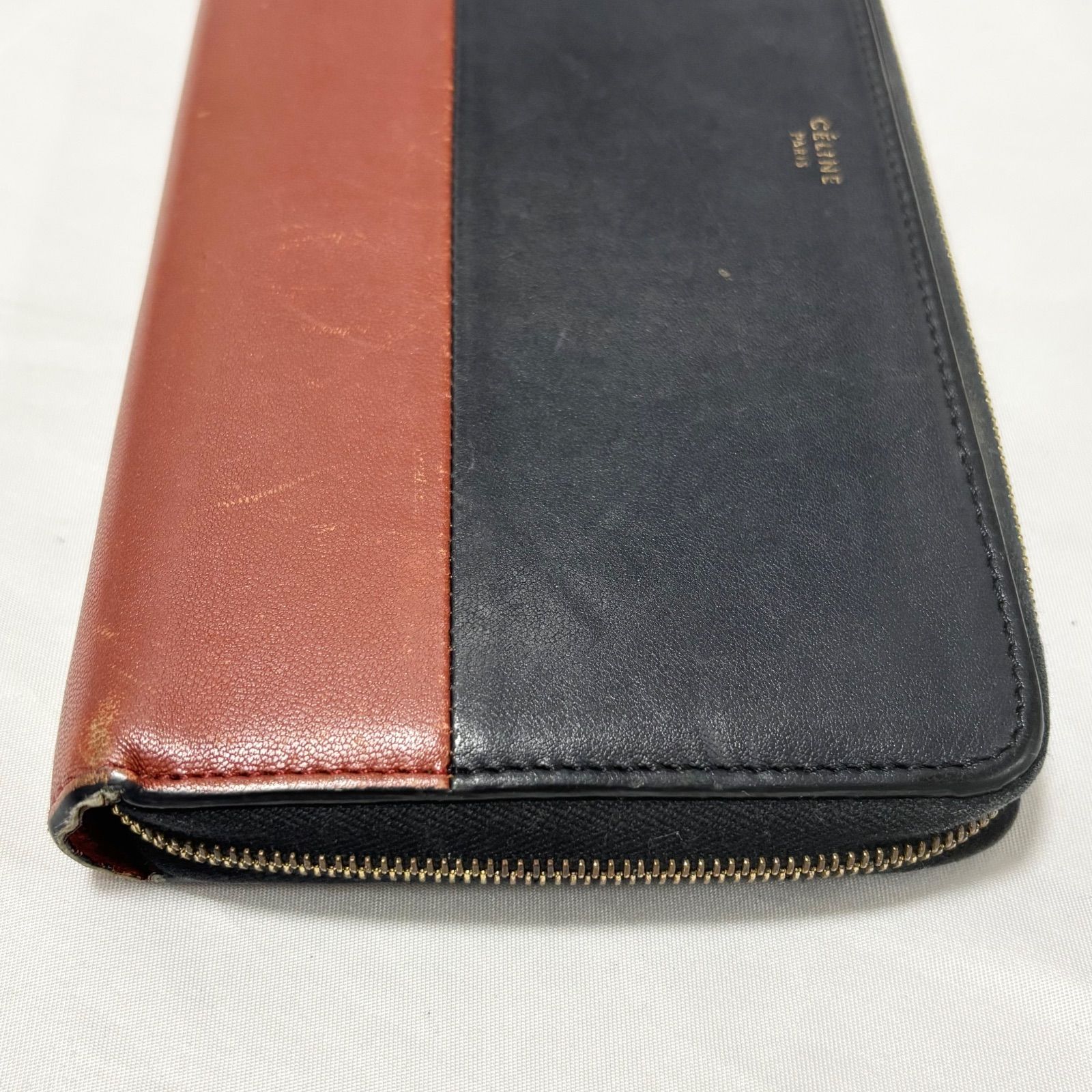 送料無料】CELINE/セリーヌ/長財布/ウォレット/サイフ/ブラック 