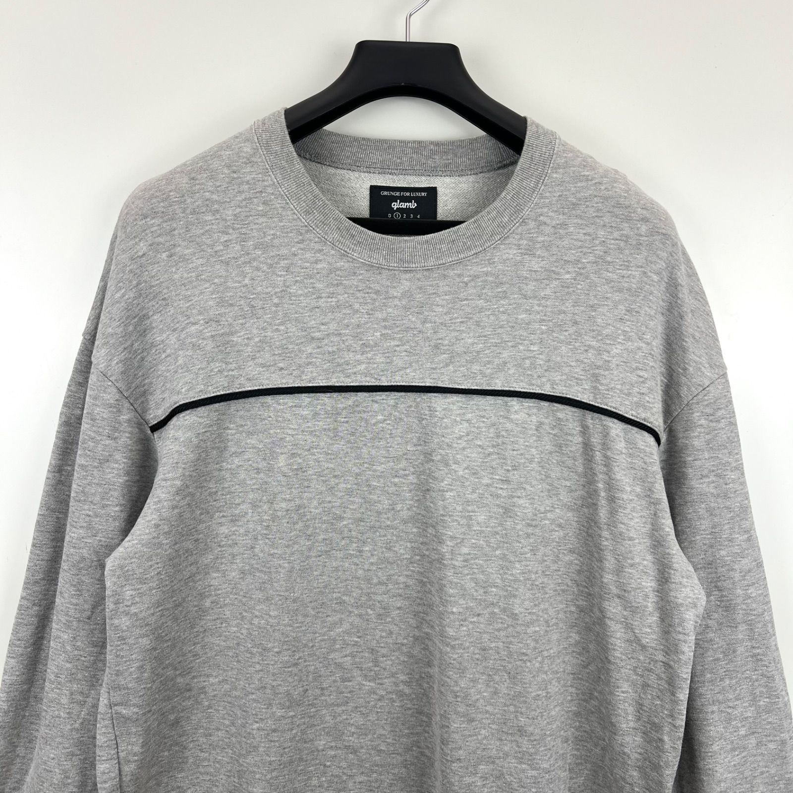 glamb 19aw Bullock layered sweat 1 GB0319/CS04 グラム シャツ 