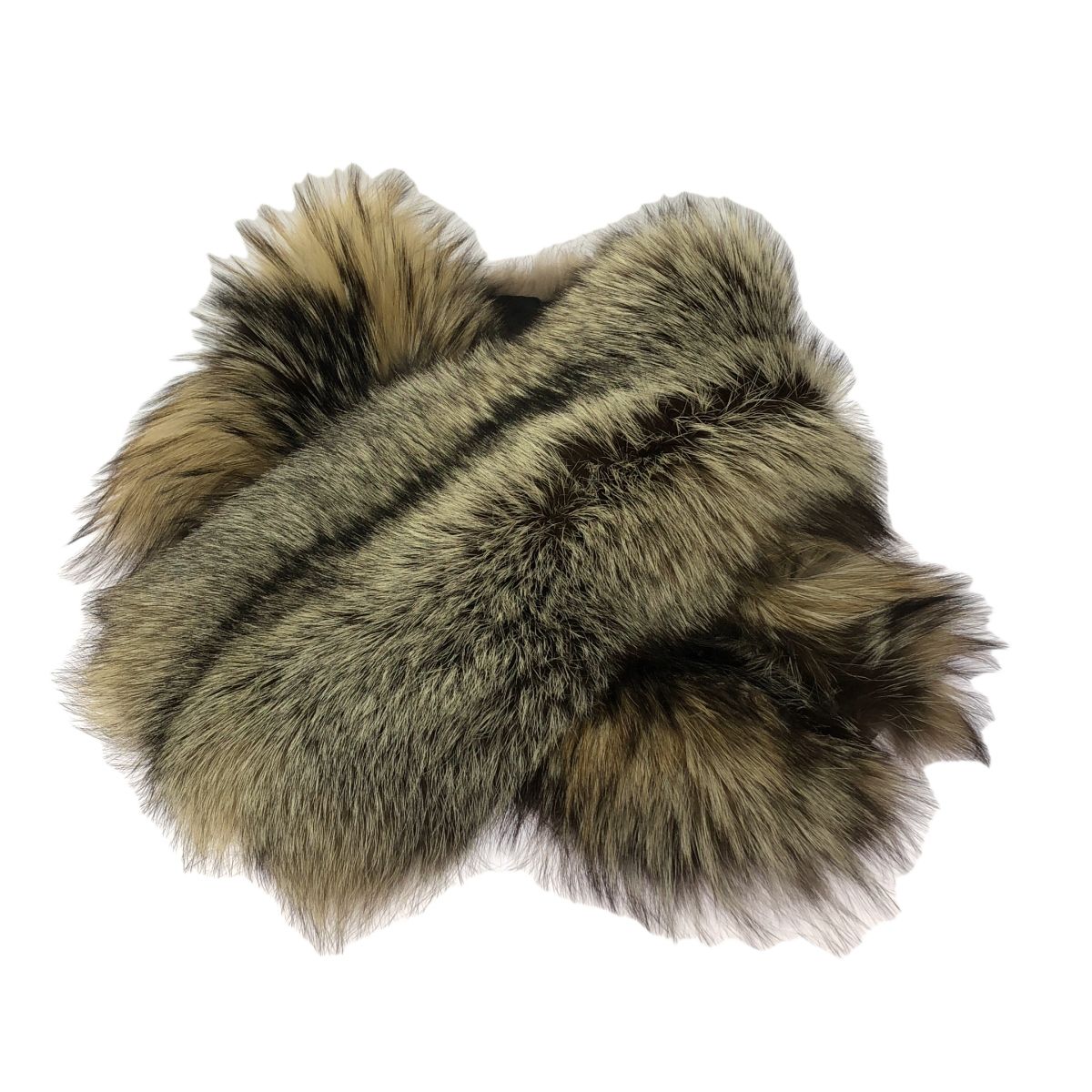 DOLCE&GABBANA ドルチェ＆ガッバーナ リアルファーストール ブラウン系