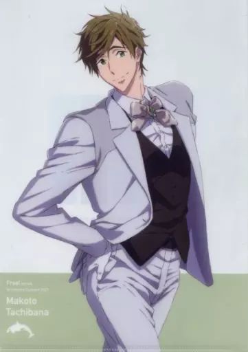 【希少】Free!　橘真琴　クリアしおり 希少】Free! 橘真琴 クリアしおり