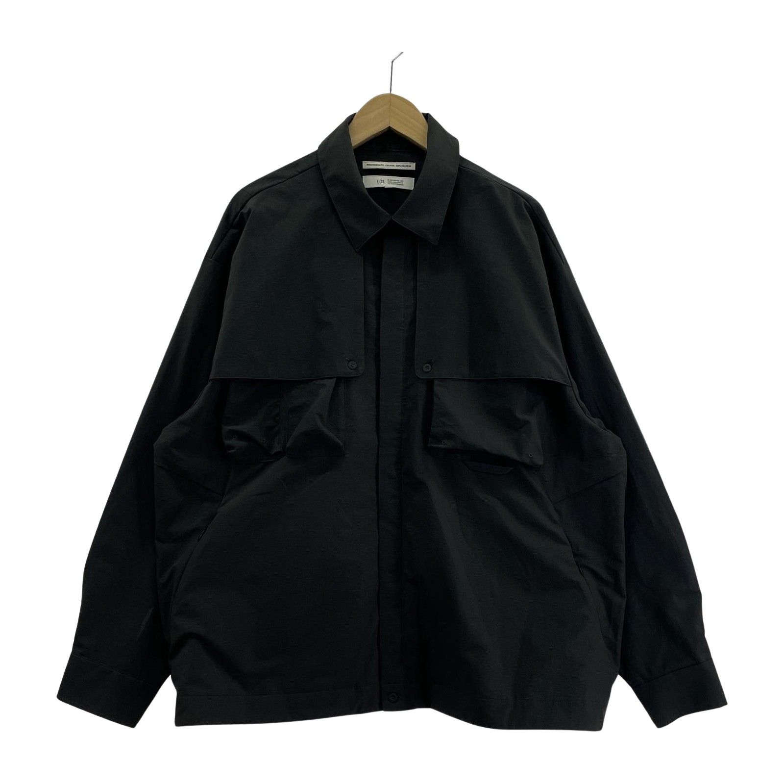 F|CE長袖シャツ VENTILATING TECH SHIRT L ブラック