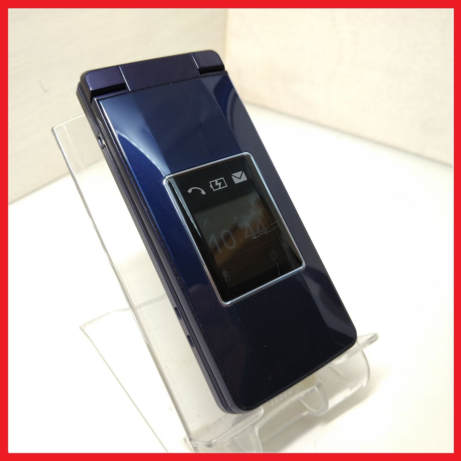 ガラケー かんたん携帯10 807SH softbank ゴールド 超美品