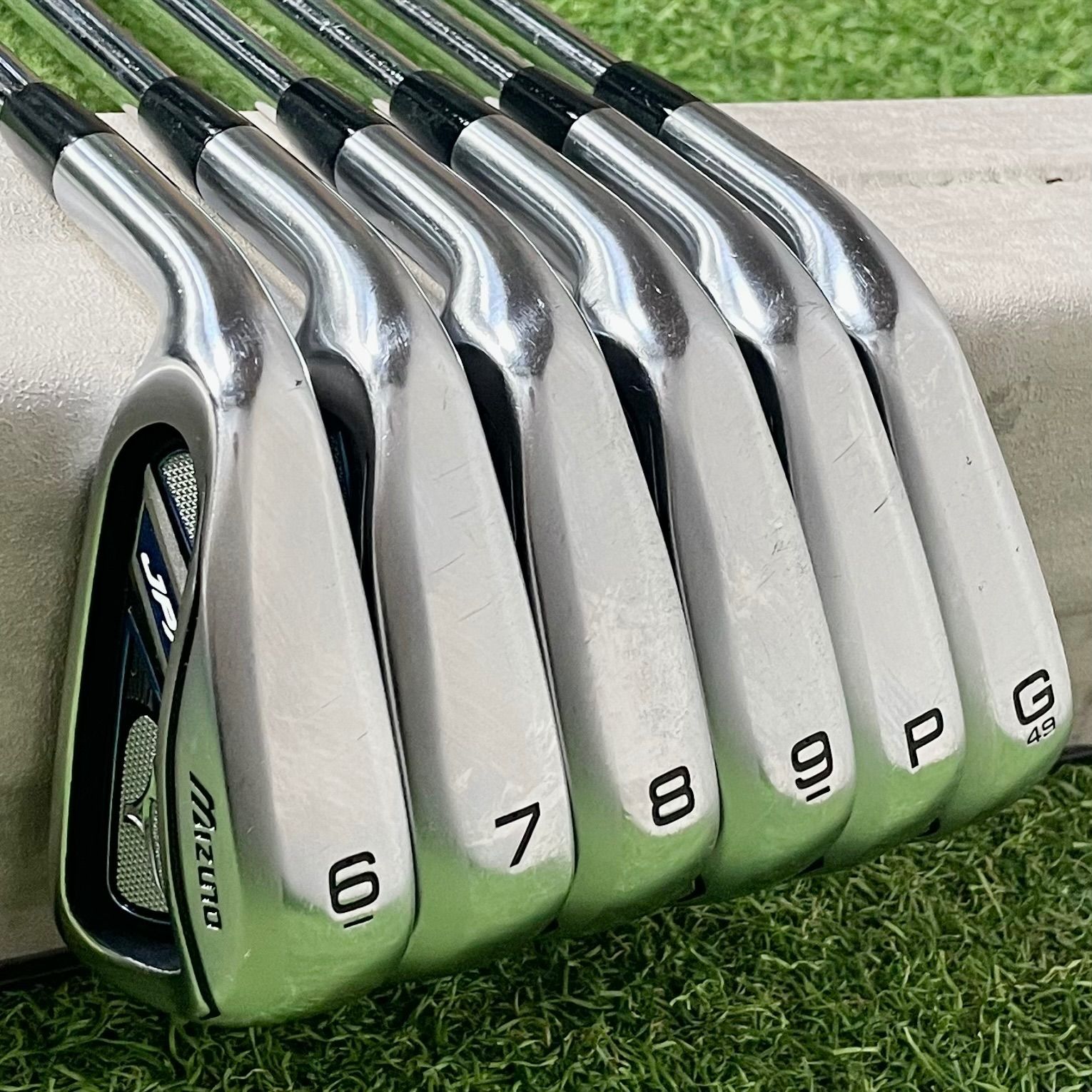 【貴重なレフティ】ミズノ JPX800 Y刻印 アイアンセット 6本 R 左利き MIZUNO - 【貴重レフティ】MIZUNO JPX800 Y刻印 アイアンセット