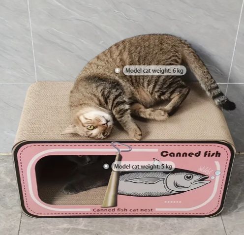 二層式猫爪とぎ