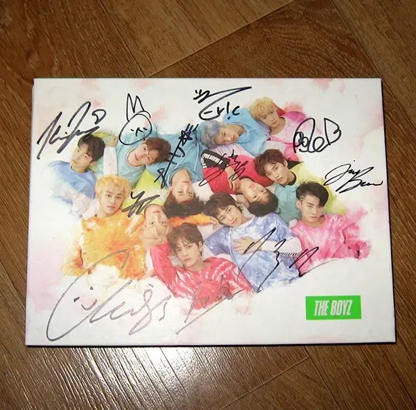 THE BOYZ ドボイズ ハンニョン サイン アルバム ポストカード 記名入り THE BOYZ - ハンニョン☆THE BOYZ THEBCAFE カードの通販 by