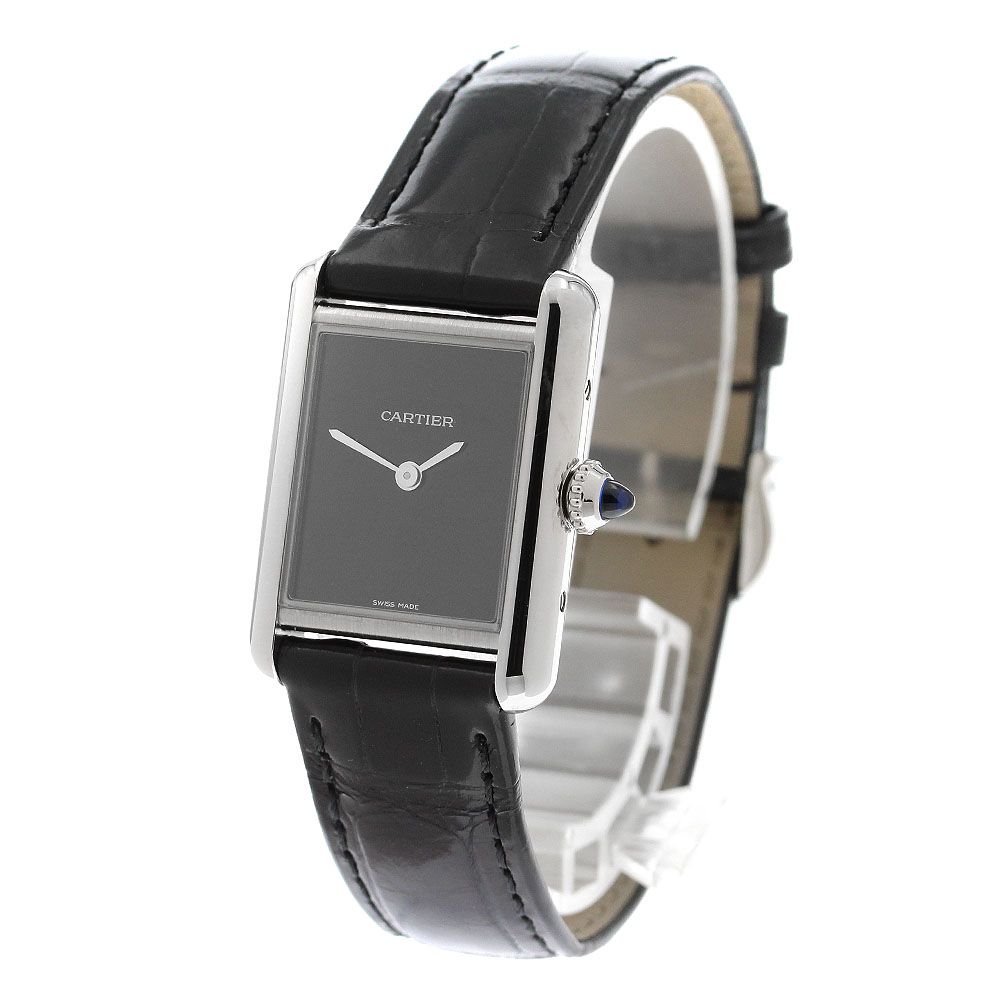 カルティエ CARTIER WSTA0071 タンクマスト SM クォーツ レディース極  