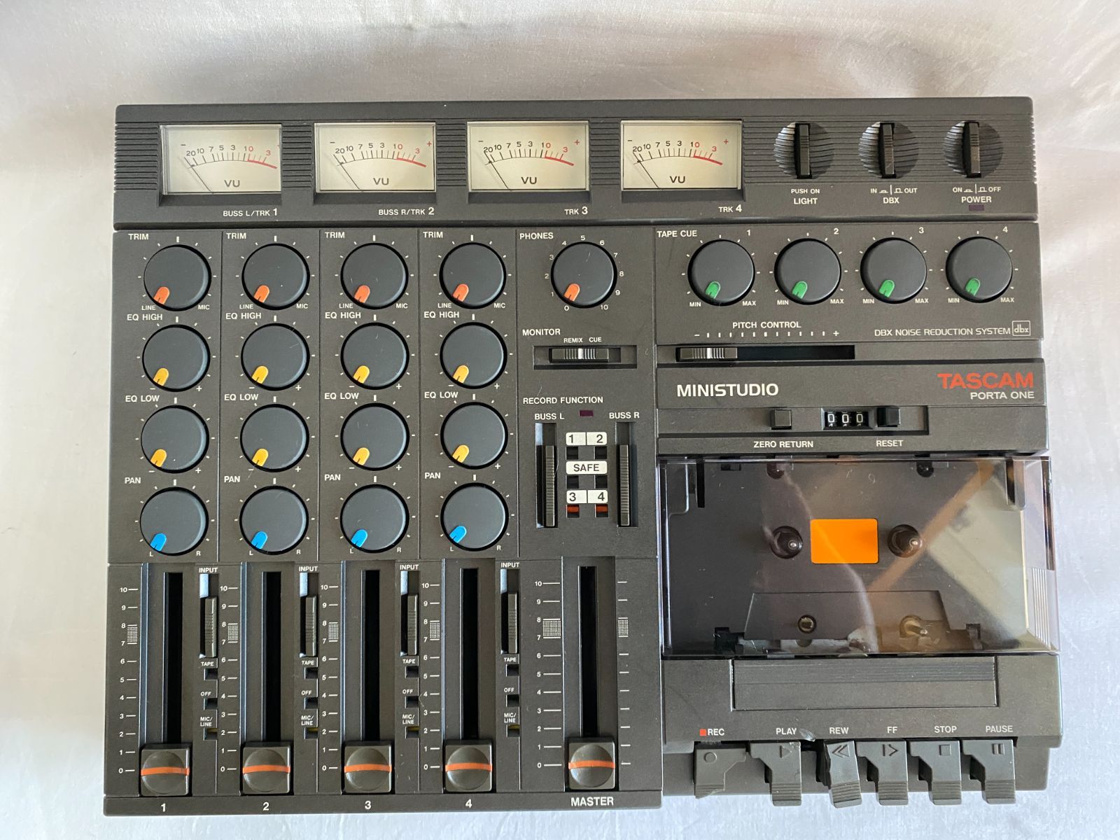 【ジャンク品】TASCAM PORTA ONE TASCAM Porta One Studio 4 Track Cassette Player Recorder | eBay